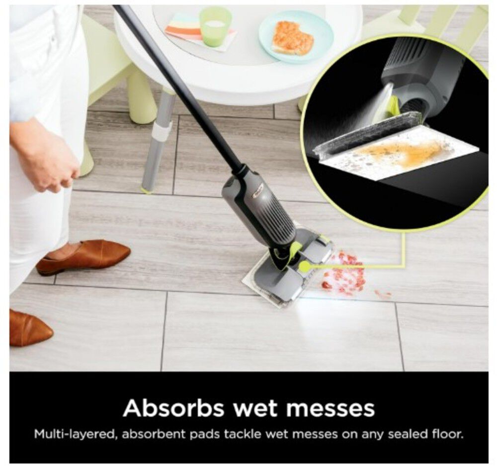 Shark VACMOP 10 Inch 10.8V Cordless Hard Floor Vacuum Mop with Headlight, large image number 5