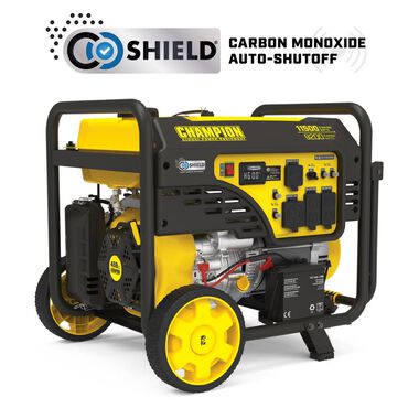 Champion Power Equipment 9200 Watt Electric Start Portable Generator with CO Shield
