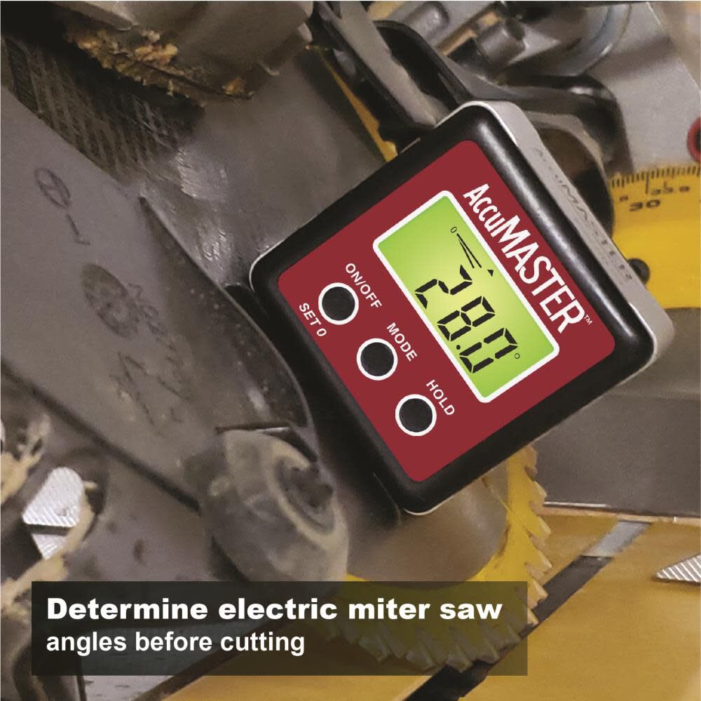 Accumaster digital top angle gauge