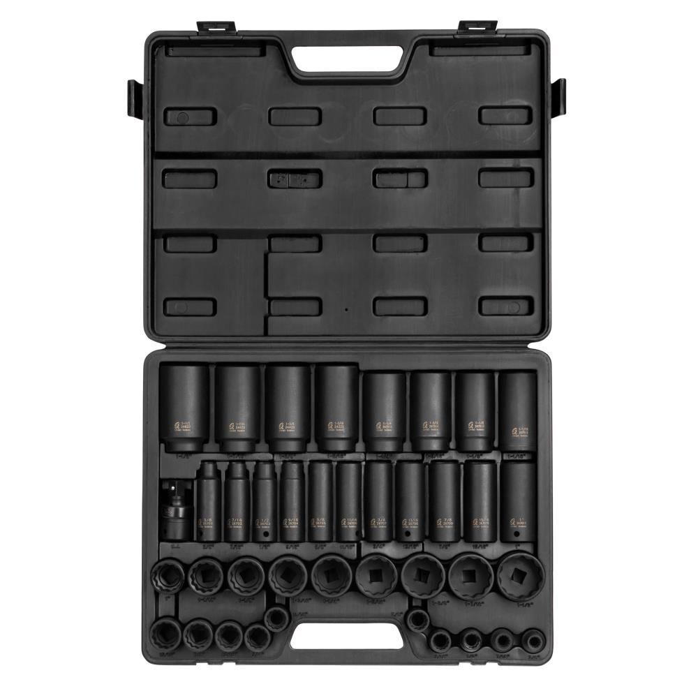 Sunex 39 pc. 1/2 In. Drive 12 Point SAE Impact Set, large image number 1