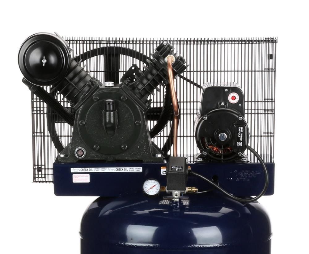 Campbell Hausfeld 80 Gallon Vertical Two Stage Stationary Electric Air Compressor, large image number 4