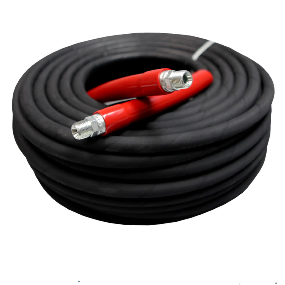 Aaladin Cleaning Systems Black Power Washer Hose 3/8in x 100' 4000 PSI 3/8in SLD/SWL, large image number 1