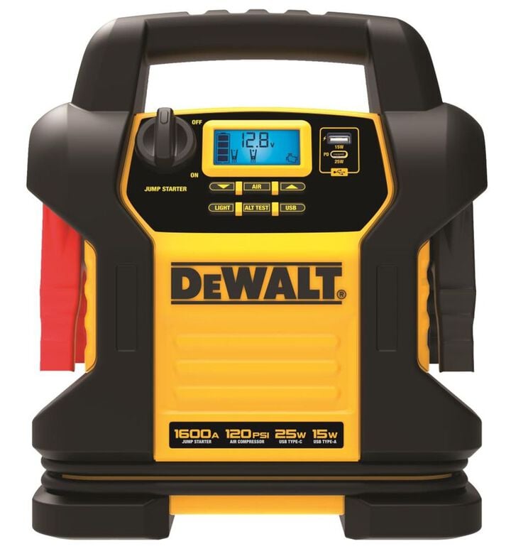 DEWALT 1600 Peak Amp Jump Starter and Power Station, large image number 6