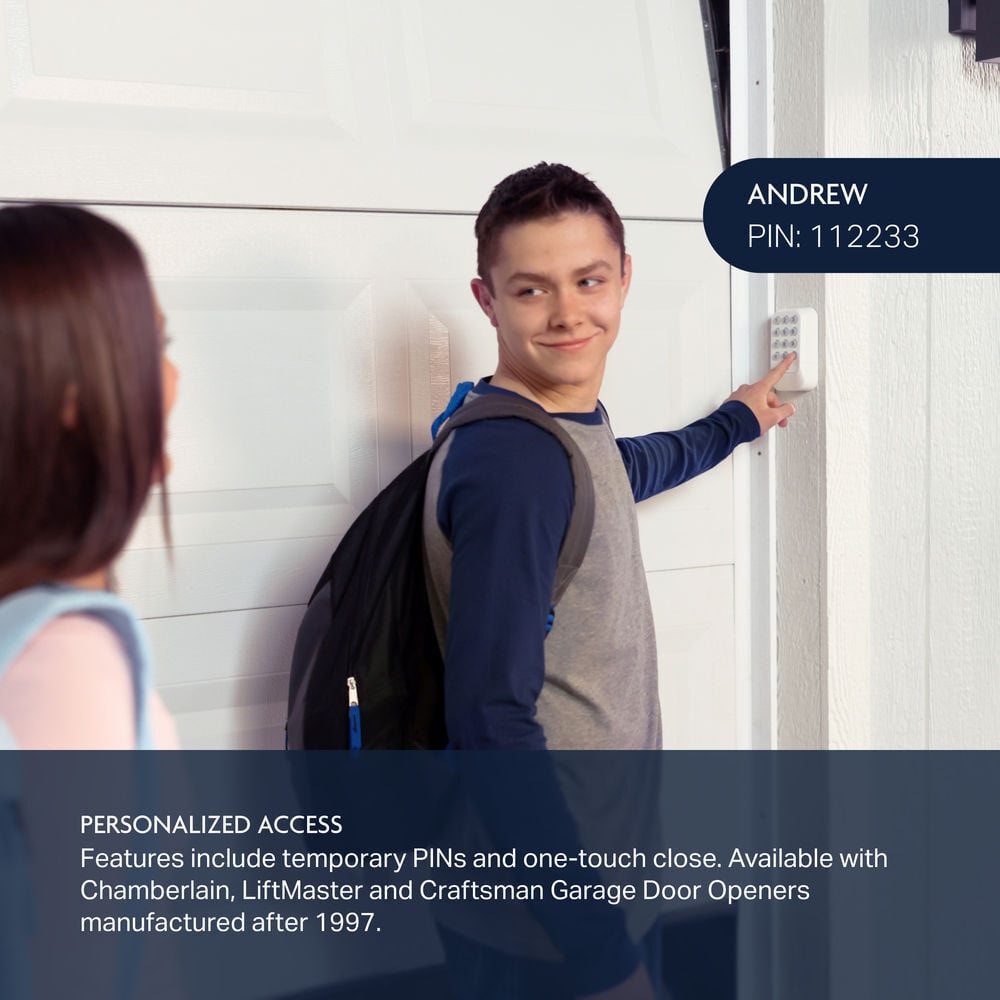 Chamberlain Universal Wireless Garage Door Keypad, large image number 7