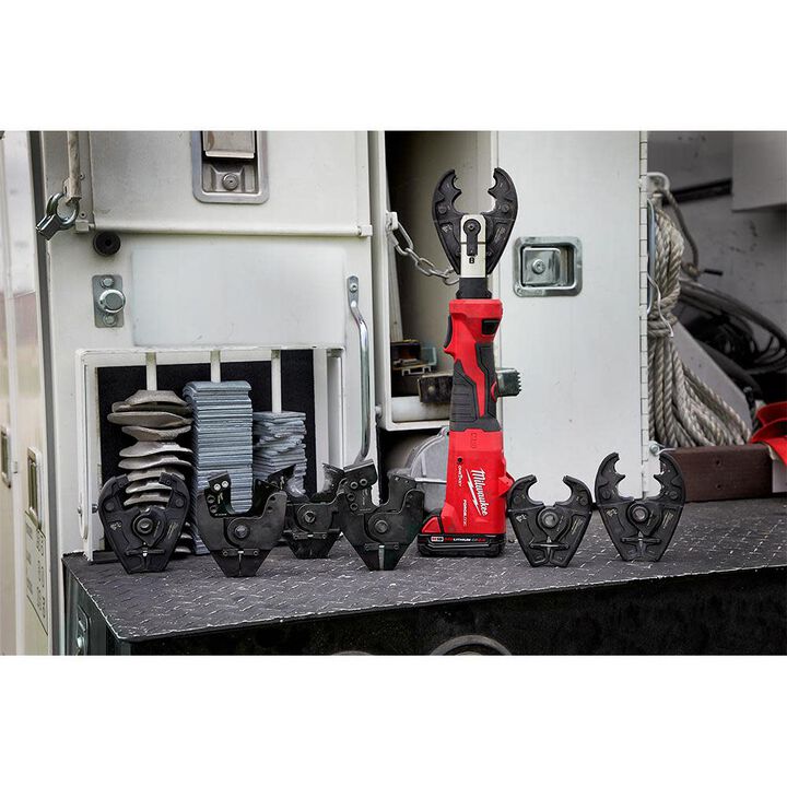 Milwaukee M18 FORCE LOGIC 6T Linear Utility Crimper Kit with Snub Nose Jaw, large image number 12