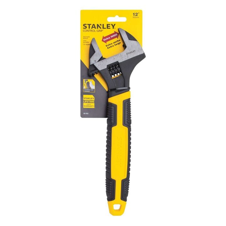 Stanley MAXSTEEL Adjustable Wrench 300mm/12 Inch, large image number 2