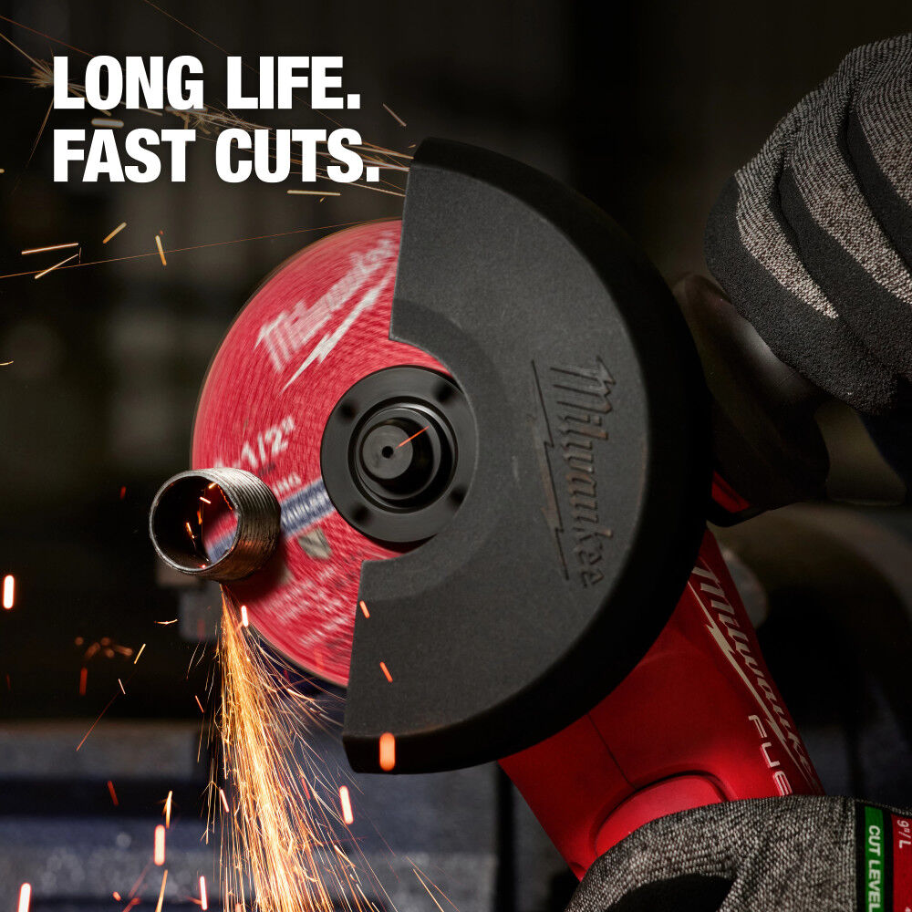Milwaukee 9 Inch x 3/32 Inch x 7/8 Inch Metal Cut Off Wheel Type 1, large image number 2