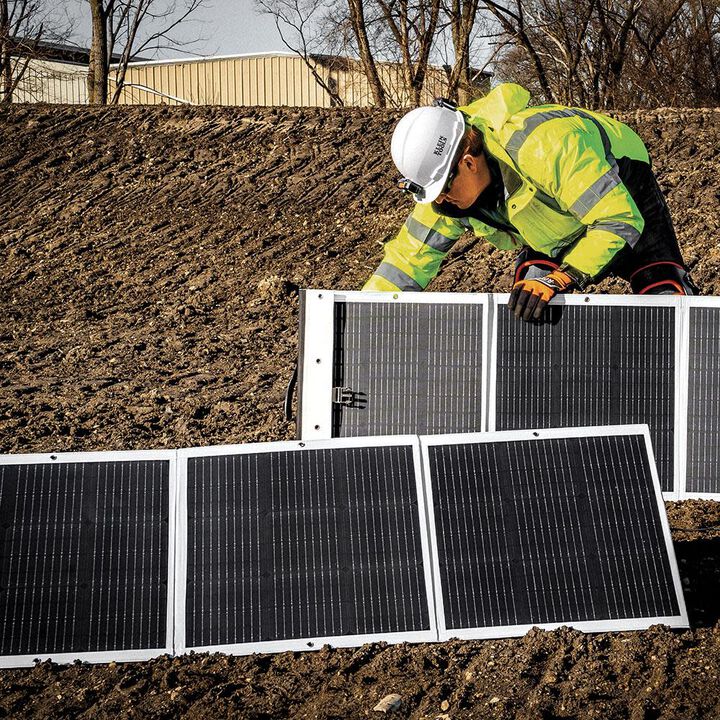 Klein Tools 200W Portable Solar Panel, large image number 4