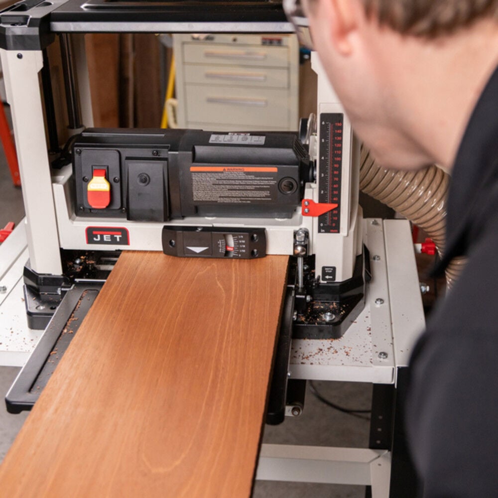 JET 13 Inch Benchtop Helical Head Planer, large image number 10