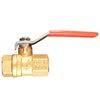 Milton 1/2 Inch x 1/2 Inch FNPT Full Port Heavy Duty Brass Ball Valve, small image number 1