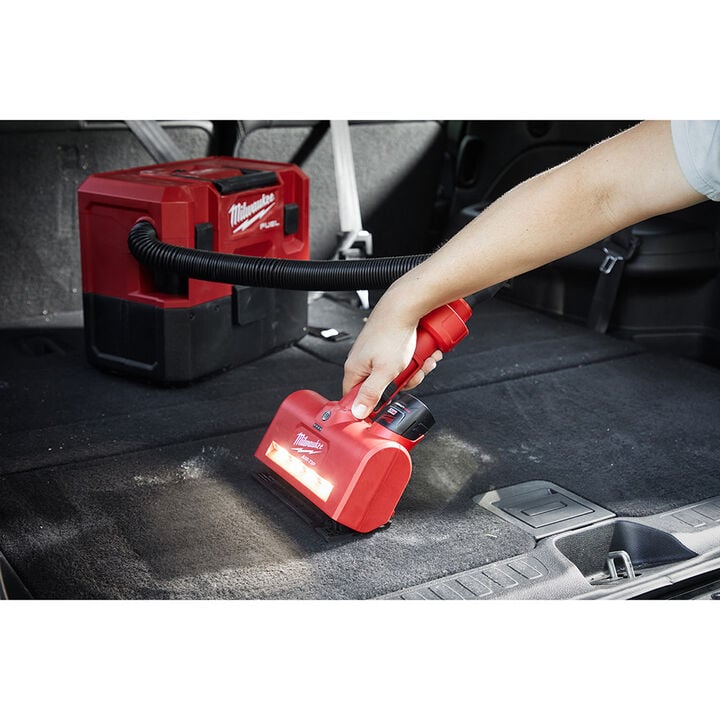 Milwaukee M18 FUEL 12 Gallon 36V Wet/Dry Vacuum Kit & M12 AIR-TIP Utility Nozzle Bundle, large image number 5