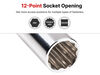 Tekton 3/8 Inch Shallow, Semi-Deep, and Deep 12 Point Sockets, Rails, 45 Pieces, small image number 4