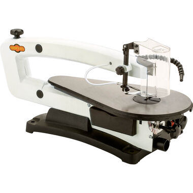 Shop Fox 18in VS Scroll Saw with LED & Rotary Tool Kit