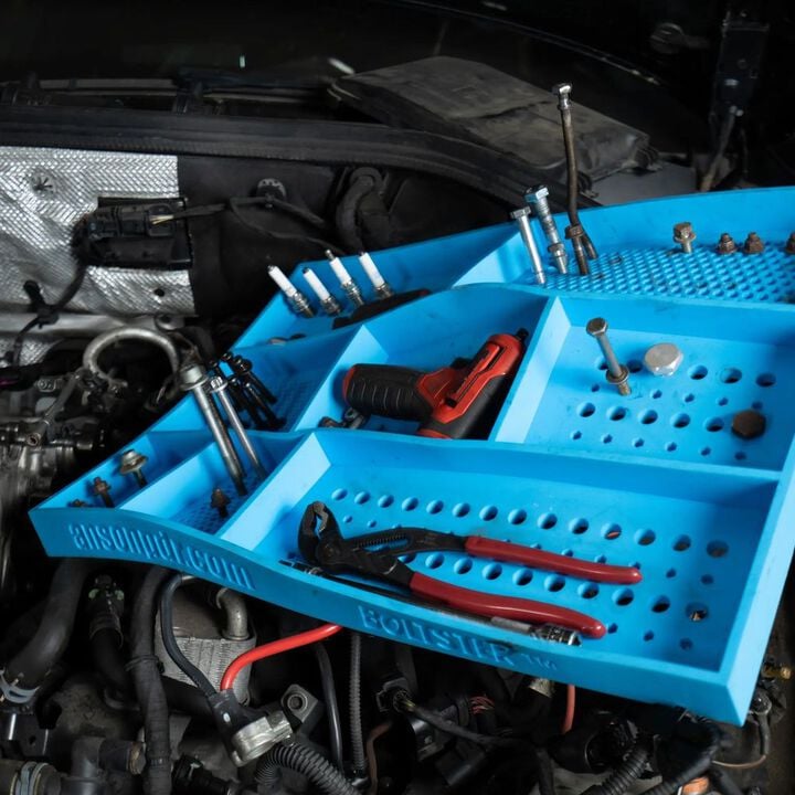 Boltster Top Box XL Fastener Organizing Tool Tray Blue, large image number 9