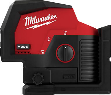 Milwaukee M12 Green Beam Laser Cross Line and Plumb Points (Bare Tool), large image number 1