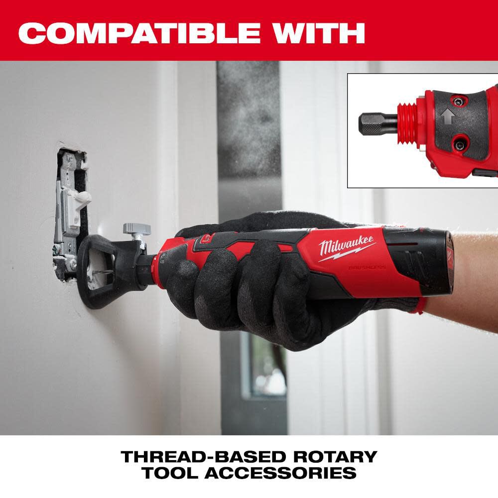 Milwaukee M12 Brushless Rotary Tool Bare Tool 2525 20 Sansujyuku sansujyuku.com