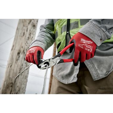 Milwaukee 9inch Linemans Dipped Grip Pliers (USA), large image number 6