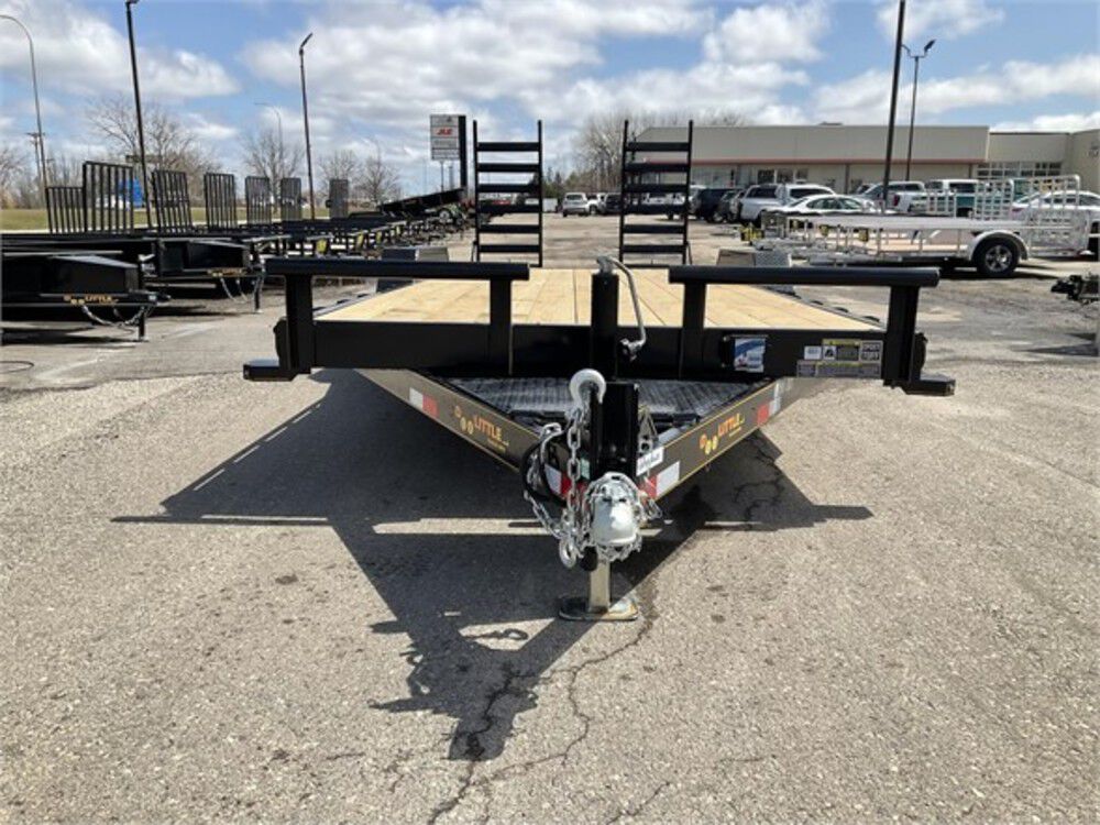 Doolittle Trailer Mfg 7' x 20' Equipment Hauler 2022 Black, large image number 2