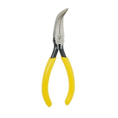 Klein Tools Curved Long-Nose Pliers, large image number 6