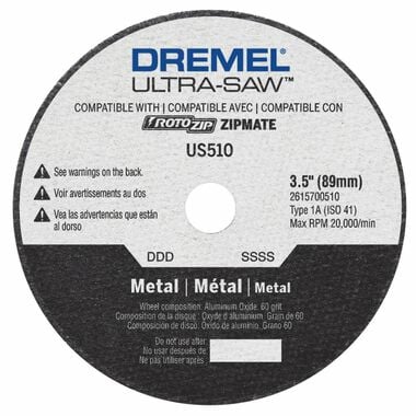 Dremel 3.5 In. Metal Cutting Wheel