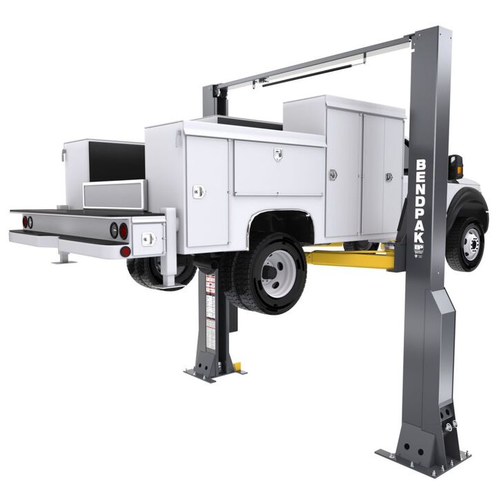 Bendpak 16AP 16000 Lbs High-Rise Adaptable Clearfloor Two-Post Car Lift, large image number 2