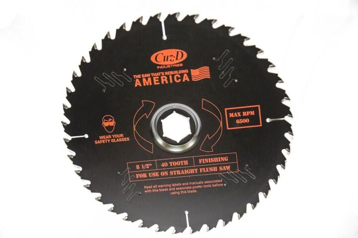 Cuz-D 40 Tooth Carbide Tipped Blade
