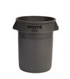 Rubbermaid 32 gal BRUTE Container Without Lid Gray, small