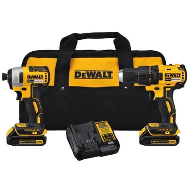 DEWALT 20V MAX Compact Brushless Drill Driver and Impact Kit (DCK277C2)