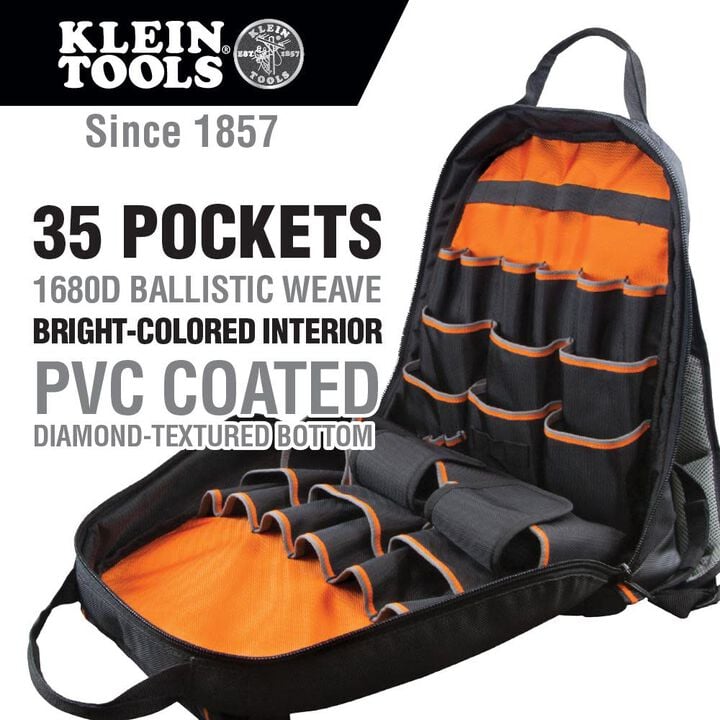 Klein Tools Tradesman Pro Tool Gear Backpack, large image number 1