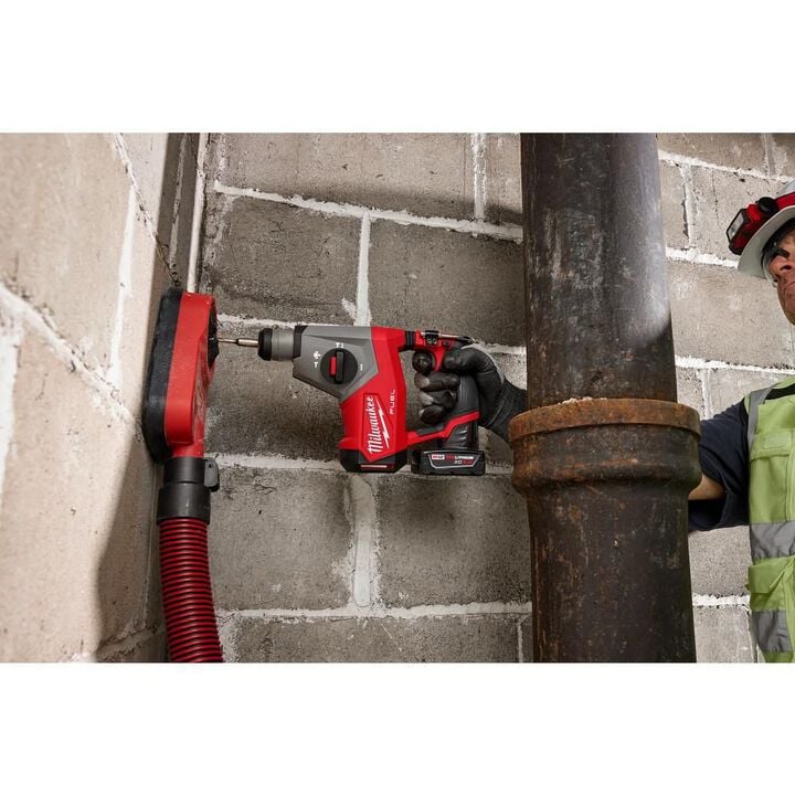 Milwaukee M12 FUEL 5/8 Inch SDS Plus Rotary Hammer Kit, large image number 10