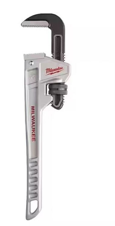 Milwaukee 12 Inch Aluminum Pipe Wrench, large image number 0