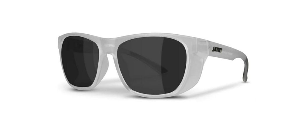 Lift Safety Tracker Clear Frame/Smoke Lens Safety Glasses - ETR-21CLS