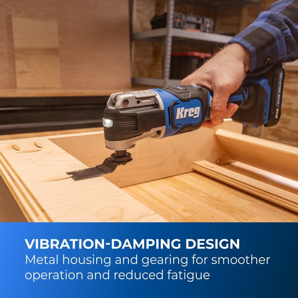 Kreg 20V Ionic Drive Oscillating Multi-Tool (Bare Tool), large image number 4
