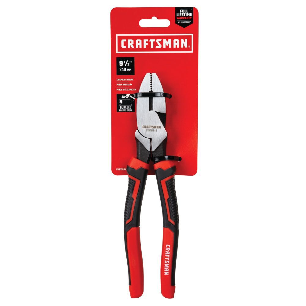 CRAFTSMAN 9-1/2 Inch Linemans Pliers, large image number 5