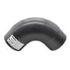 Big Horn 4 Inch 90 Degree ABS Elbow Fitting For Hose Clamp, small image number 2