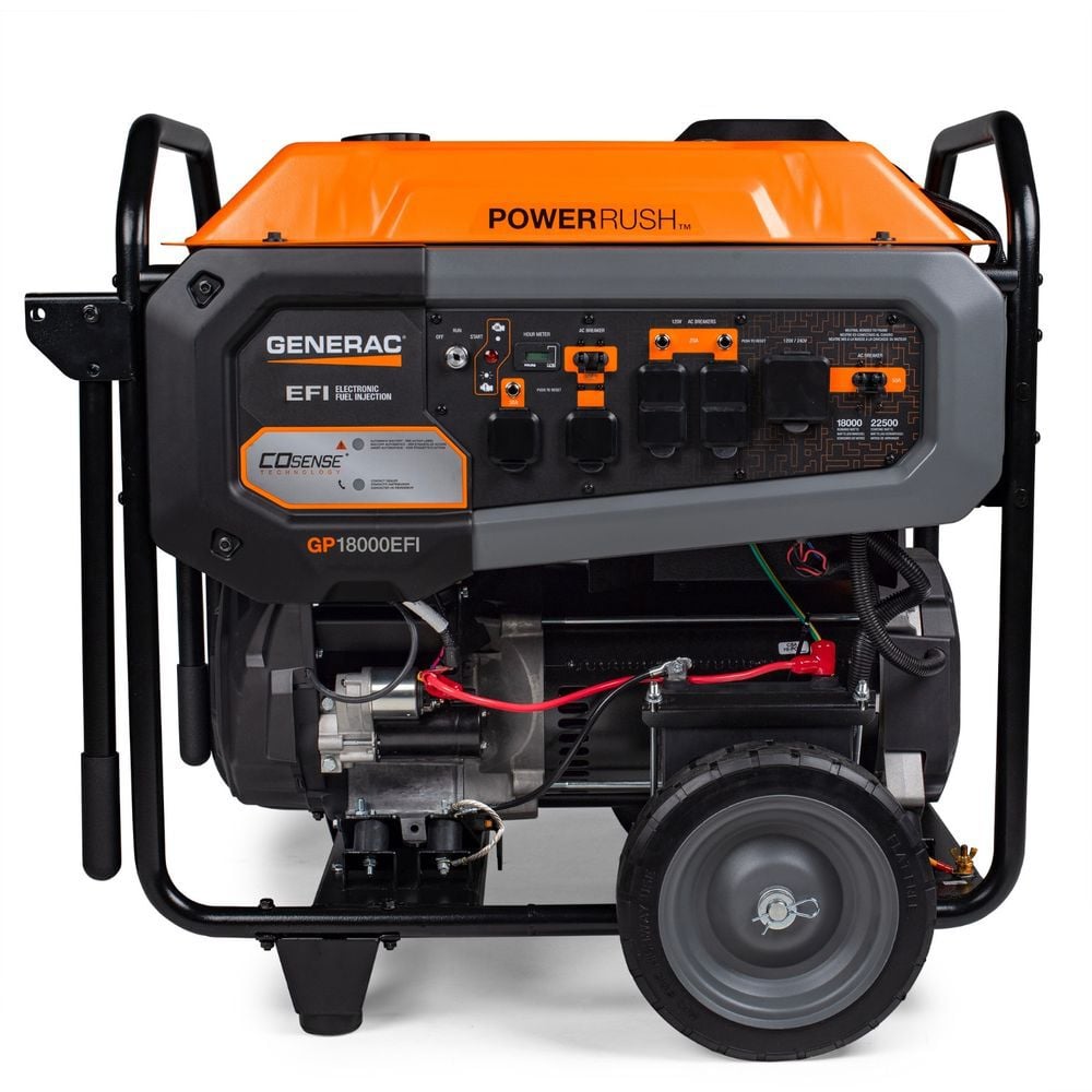 Generac GP Series 22,500 Watt Gas Powered 50-State Portable Generator with COsense Technology, large image number 3