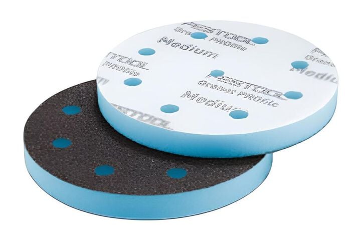 125 mm 120-180 Medium Grit Granat Profile Abrasive Sheet, 10 Pieces