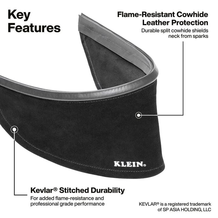Klein Tools Neck Guard for Welding Helmet, large image number 1