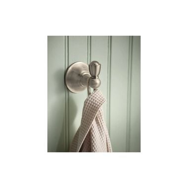 Moen Sage Robe Hook Brushed Nickel Single, large image number 1