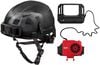 Milwaukee BOLT Black Safety Helmet with IMPACT ARMOR Liner Type 2 Class E & USB Cooling Fan Bundle, small image number 1