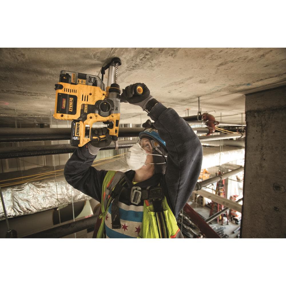 DEWALT 20V MAX 1in Rotary Hammer with Dust Collection Kit, large image number 4
