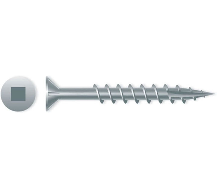 Strong-Point #8 x 1 Inch Square Drive Screws 10000 Pieces