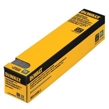 DEWALT 15 Gauge 2 1/2 in DA Style Angled Finish Nails 2500qty