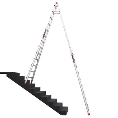 Little Giant Safety M17 Type 1A SkyScraper Aluminum Multi-Position Ladder, large image number 4