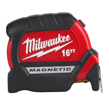 Milwaukee 16Ft Compact Magnetic Tape Measure, large image number 0