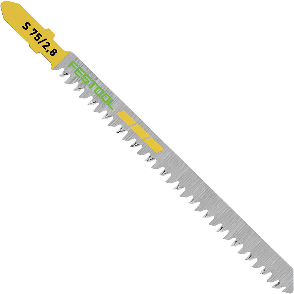 Festool Jigsaw blade S 75/2.8 Straight Cut - Pack of 5, large image number 1