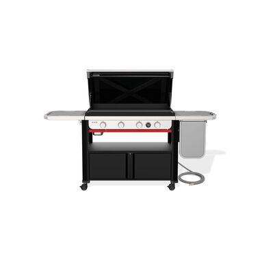 Weber Slate 36 Inch 48000 BTU Rust-Resistant Carbon Steel Natural Gas Griddle, large image number 2