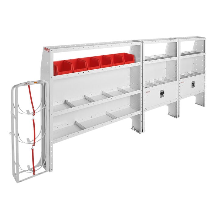 Weather Guard HVAC/ Mechanical Package for High Roof 148 Inch Extended Inch Wheel Base Ford Transit Vans, large image number 1
