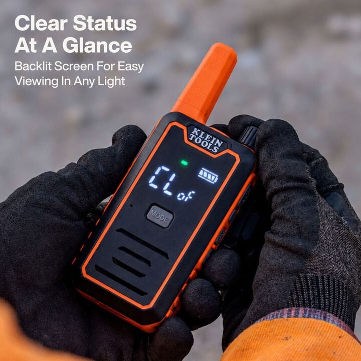 Klein Tools Handheld Two-Way Radio Set, large image number 5