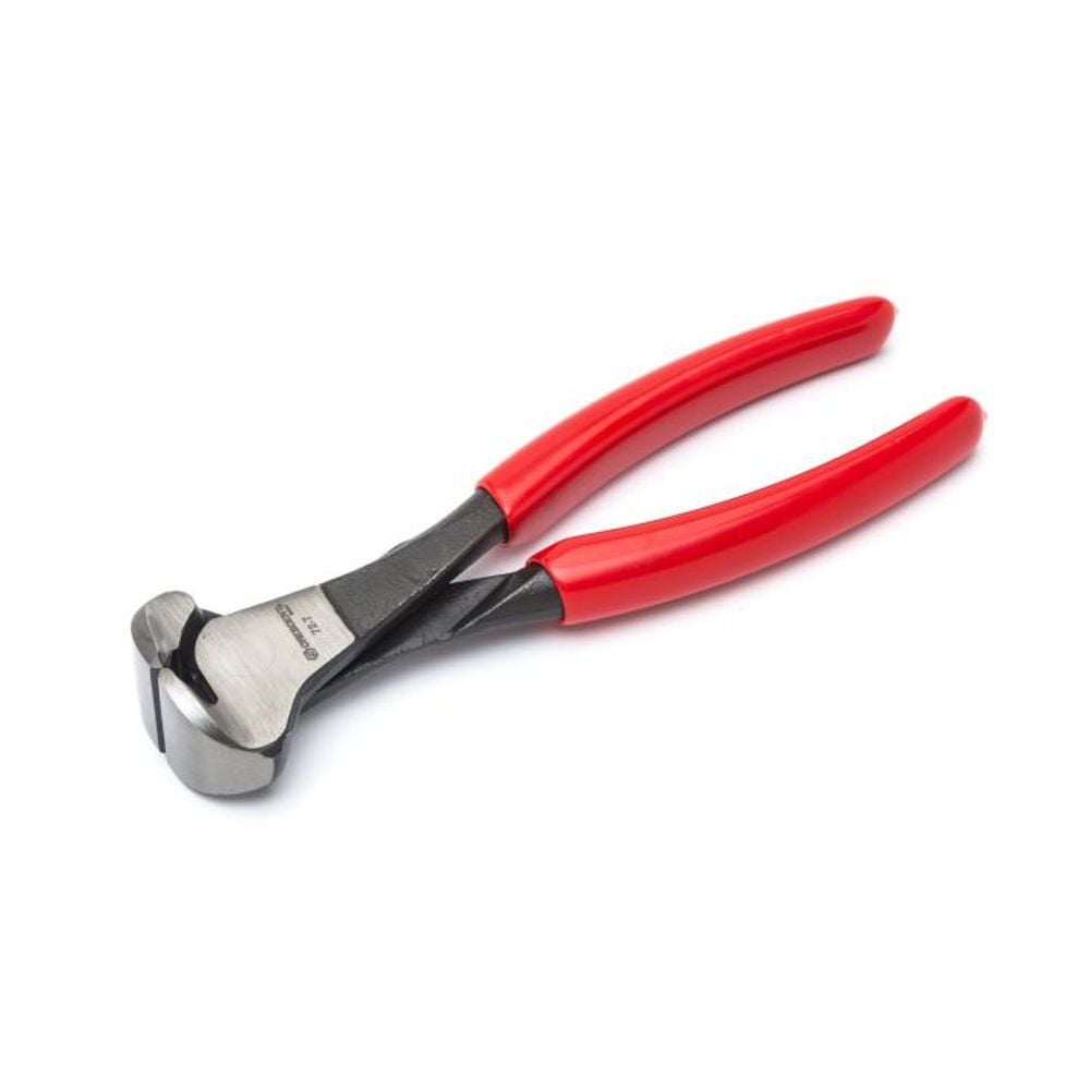 Crescent 7-1/4in Dipped Handle End Cutting Nipper Pliers, large image number 1